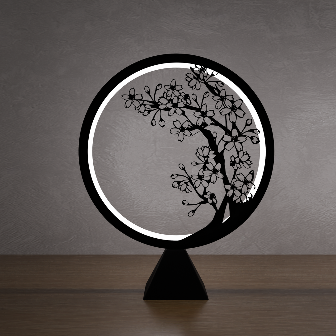 Layered Ring Lamp