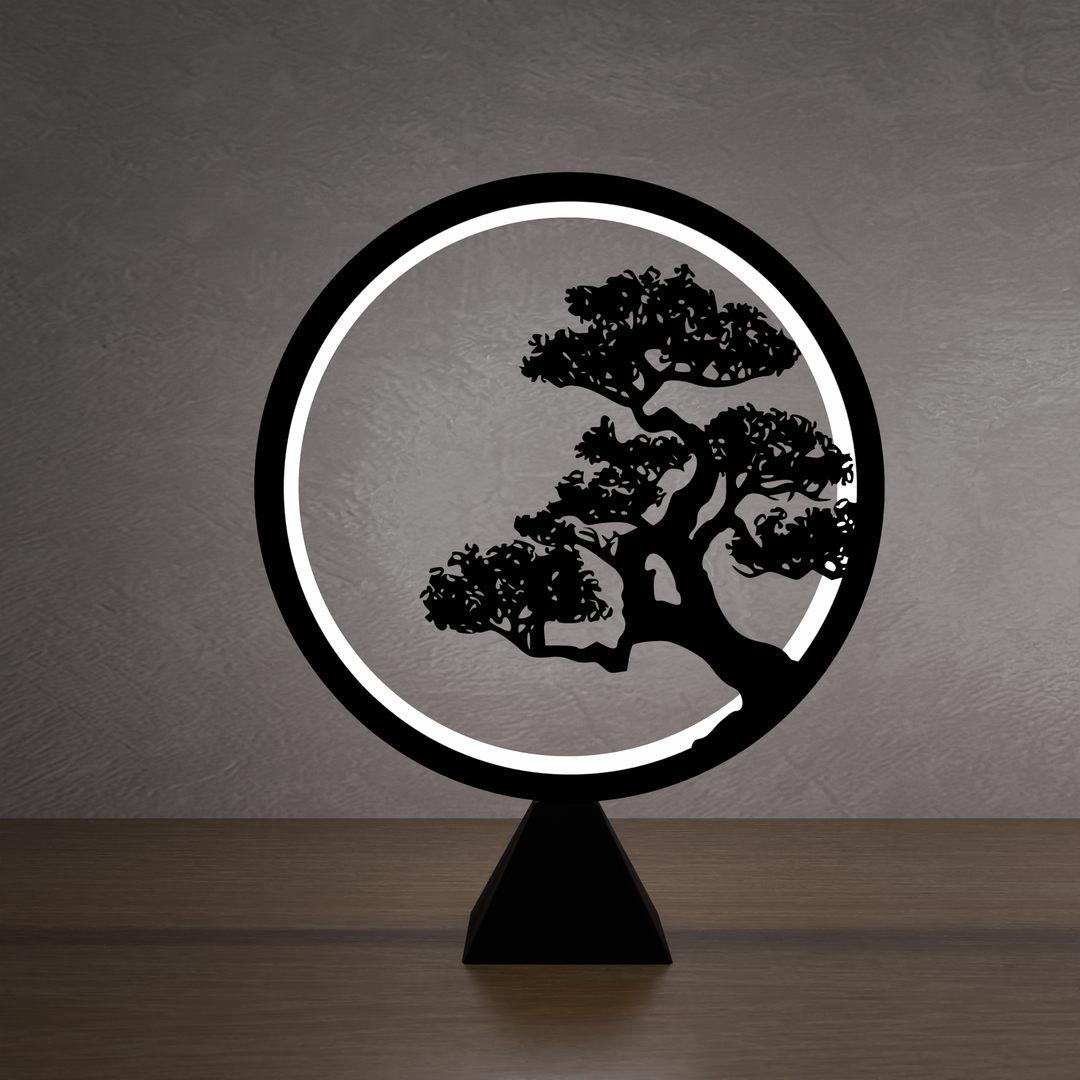 Layered Ring Lamp